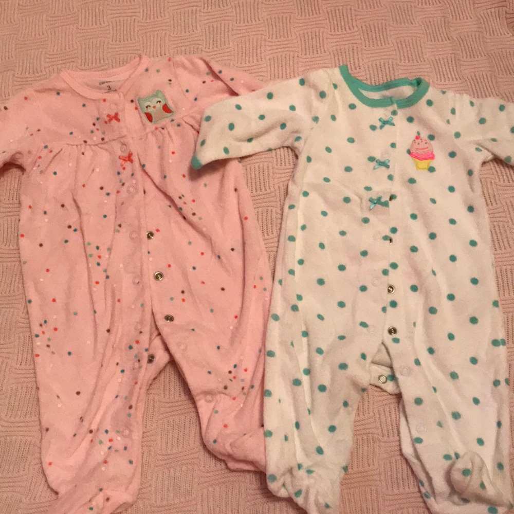 Button up baby onesies